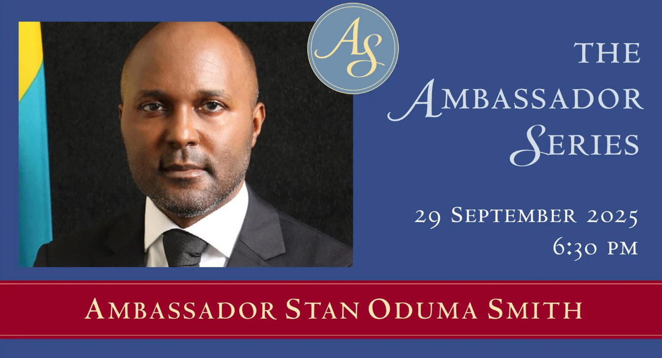 The Ambassador Series – His Excellency Stan O. Smith