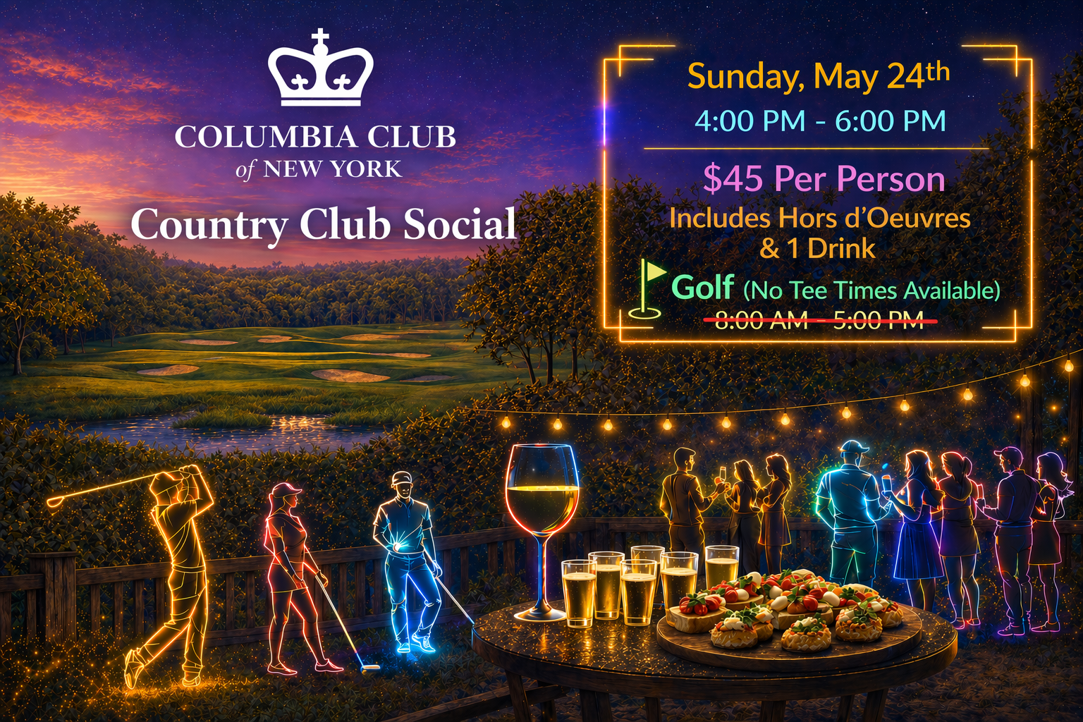 Country Club Social – Westchester, NY