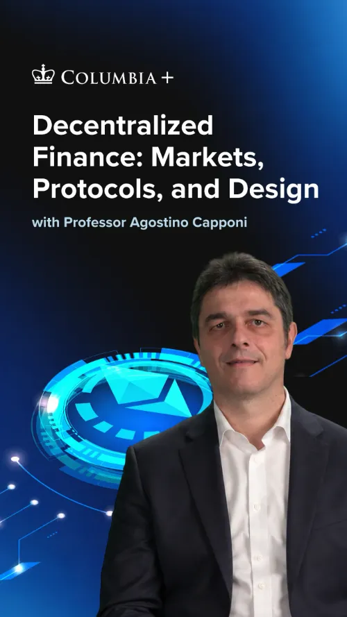 Decentralized Finance: Markets, Protocols, and Design