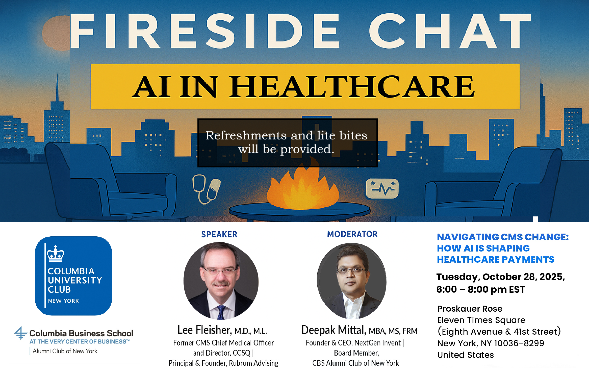 Fireside Chat: AI in Healthcare with Former CMS Chief Medical Officer Dr. Lee Fleisher