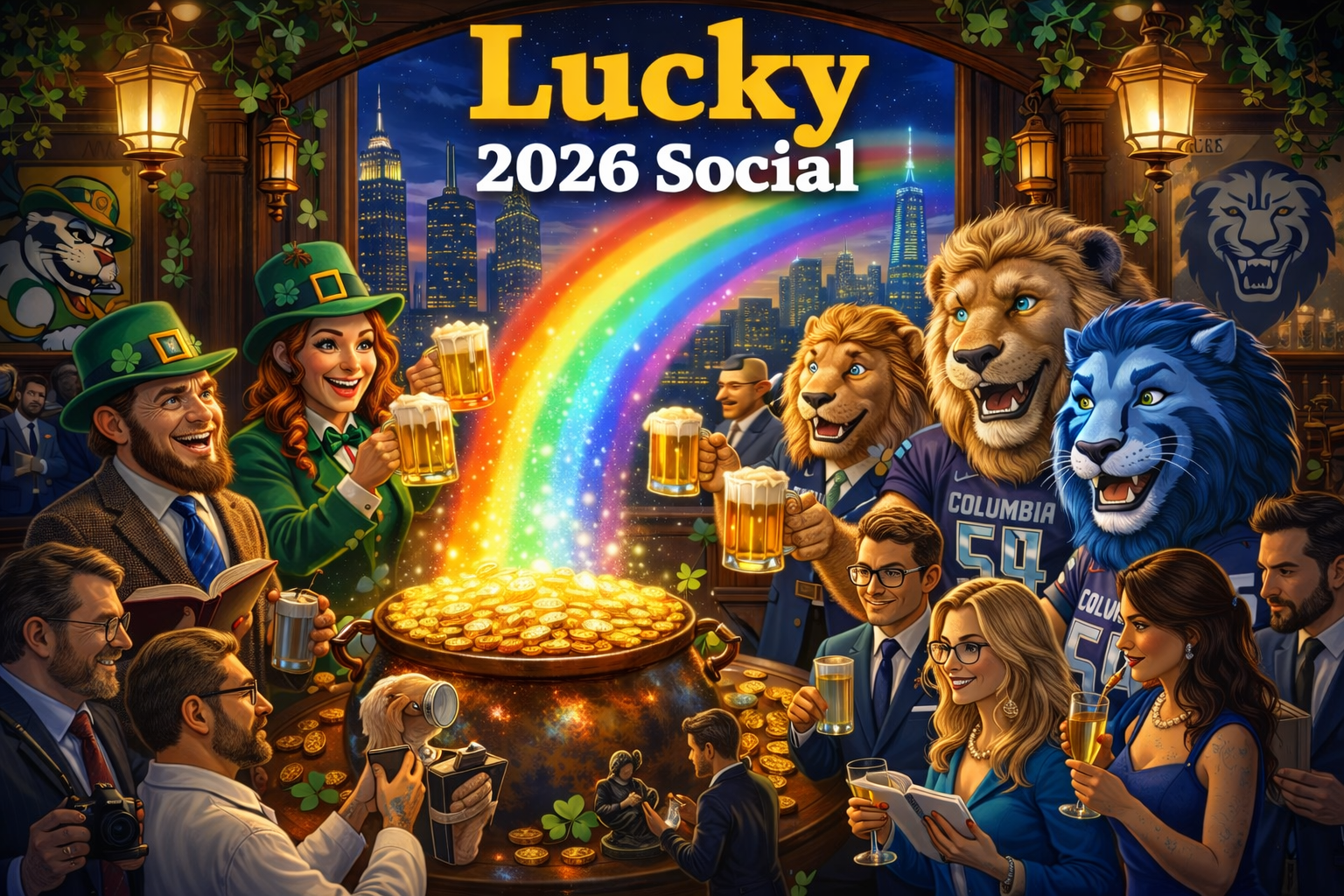 Lucky 2026 Social – Columbia Club & Notre Dame NYC