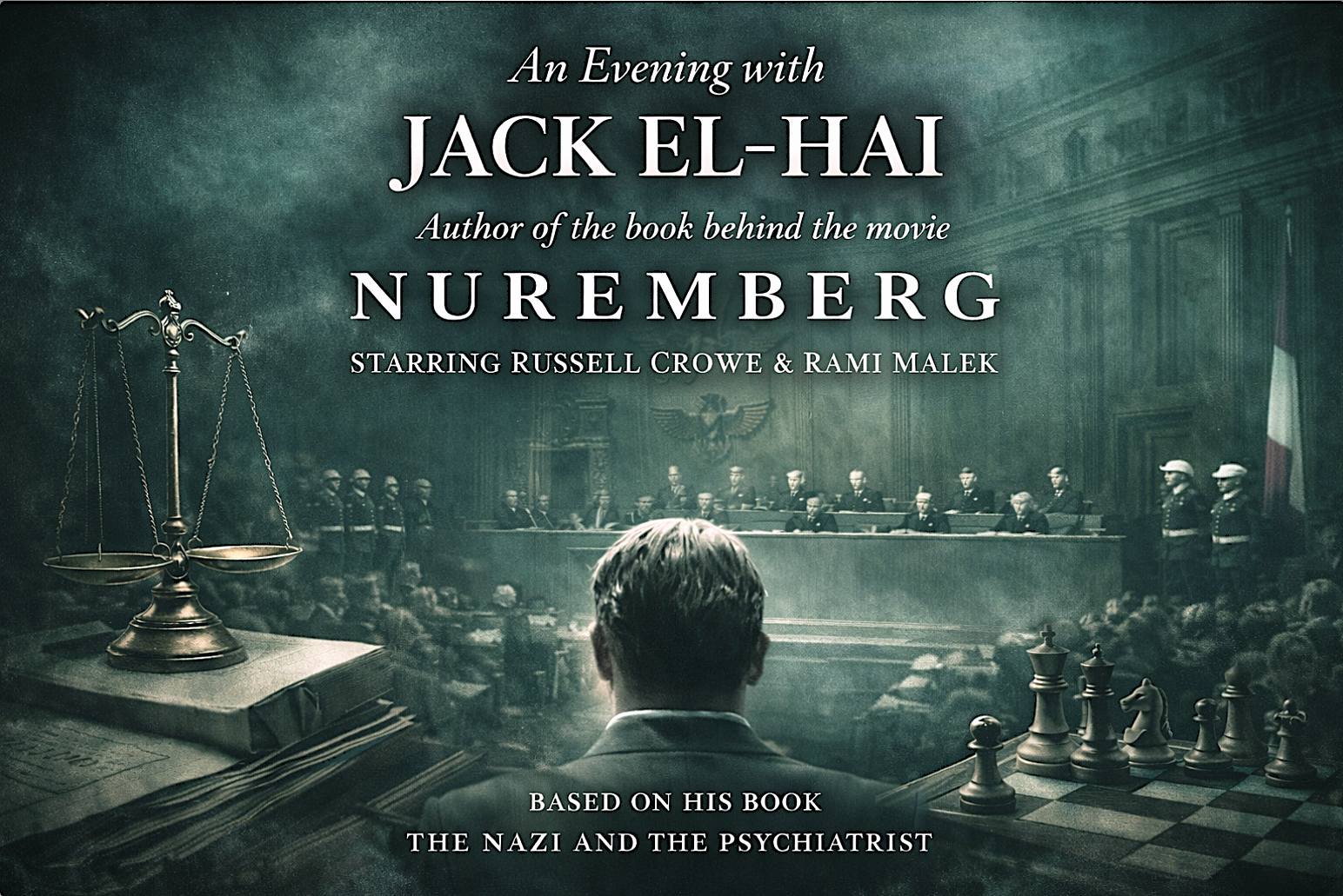 Behind the Scenes of the Movie Nuremberg with Author Jack El-Hai (The Nazi and Psychologist)