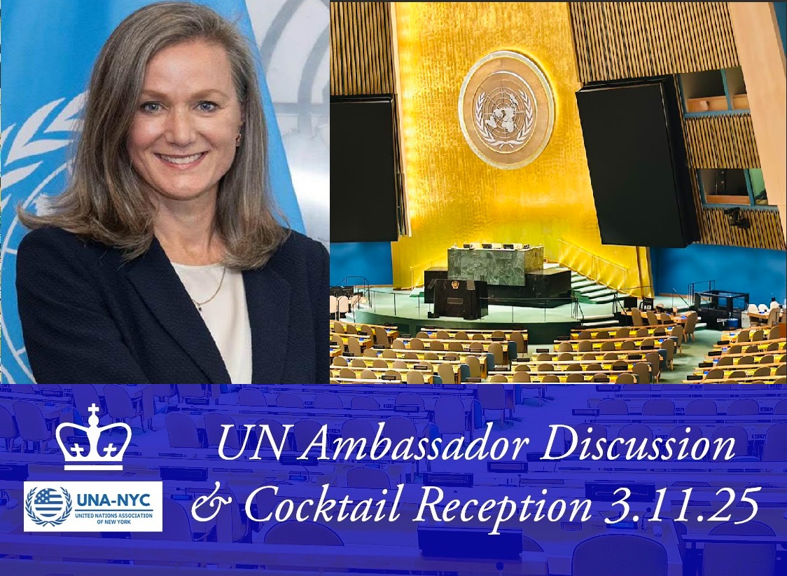 UN Ambassador Discussion & Cocktail Reception – H. E. Mrs. Lise Gregoire-van Haaren, Permanent Representative of the Kingdom of the Netherlands to the United Nations in New York