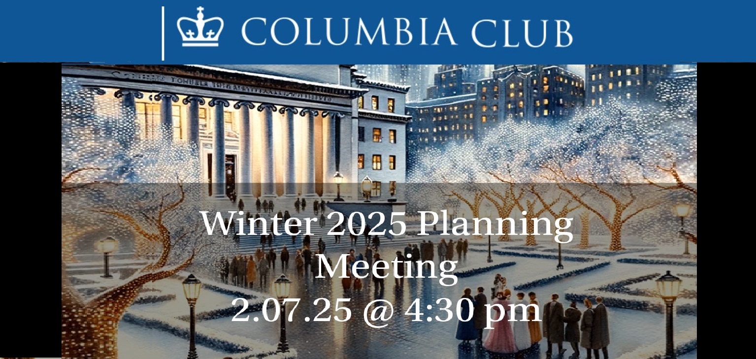 Join us for our Winter Planning Meeting as we map out an exciting year ahead. 