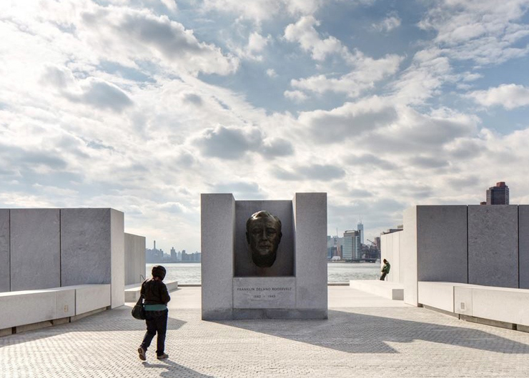 Tour of Franklin D. Roosevelt Island Four Freedoms Park